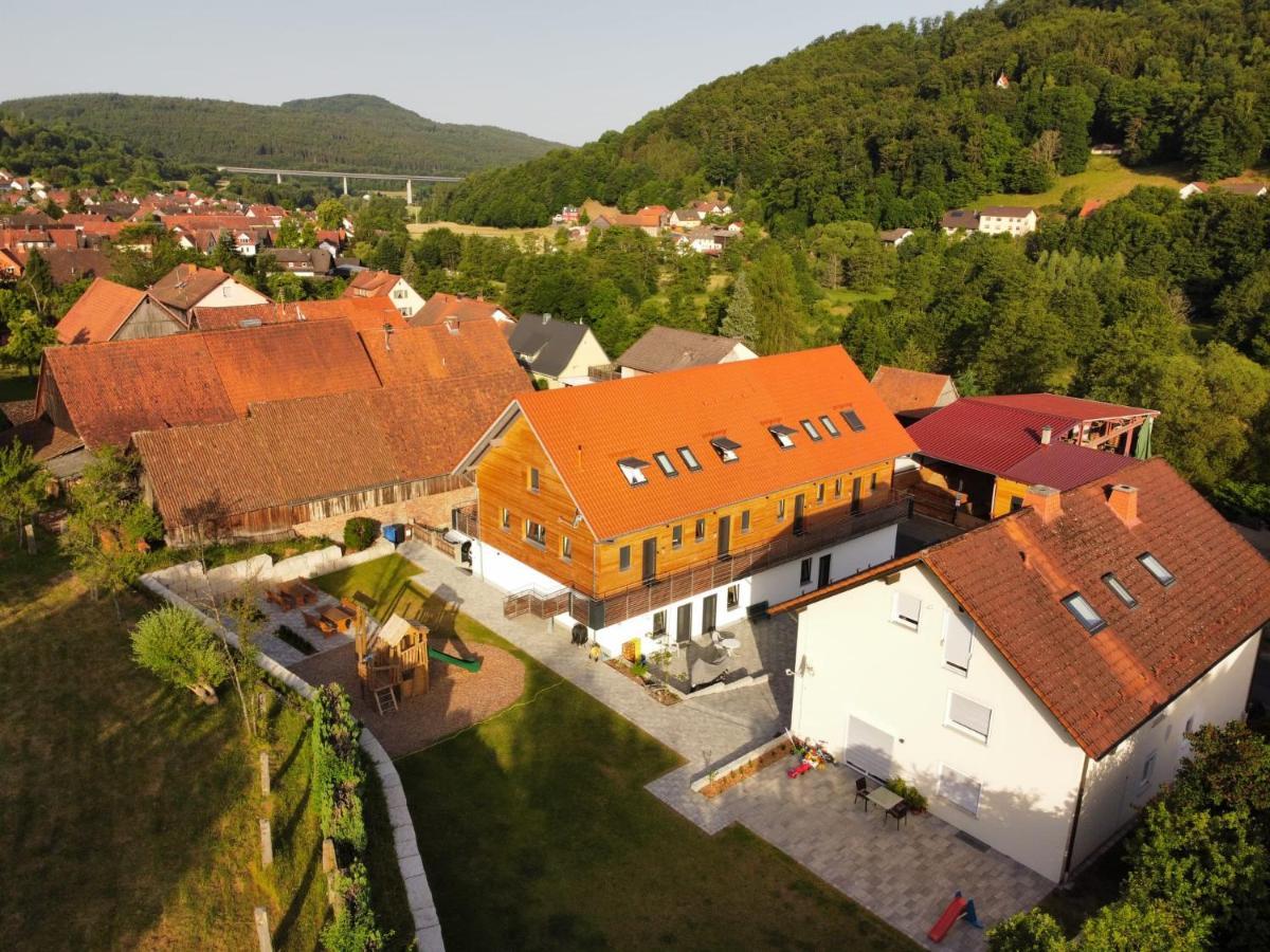 Belzesaltescheune Ferienwohnung Rhoen Riedenberg  Eksteriør bilde